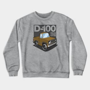 D100 - 1976 (Medium Gold) Crewneck Sweatshirt